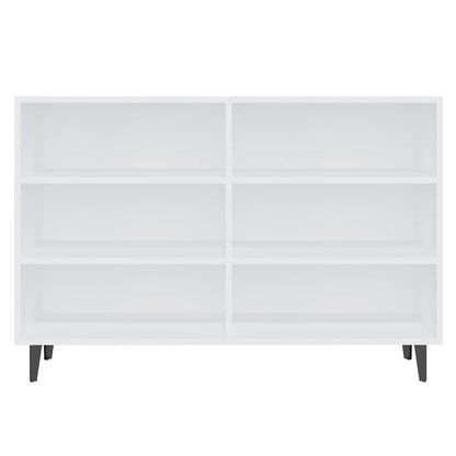 Sideboard White 103.5x35x70 cm Engineered Wood