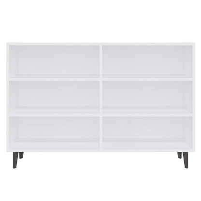 806040 vidaXL Sideboard White 103,5x35x70 cm Engineered Wood