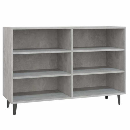 806044 vidaXL Sideboard Concrete Grey 103,5x35x70 cm Engineered Wood