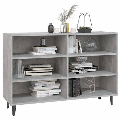 806044 vidaXL Sideboard Concrete Grey 103,5x35x70 cm Engineered Wood