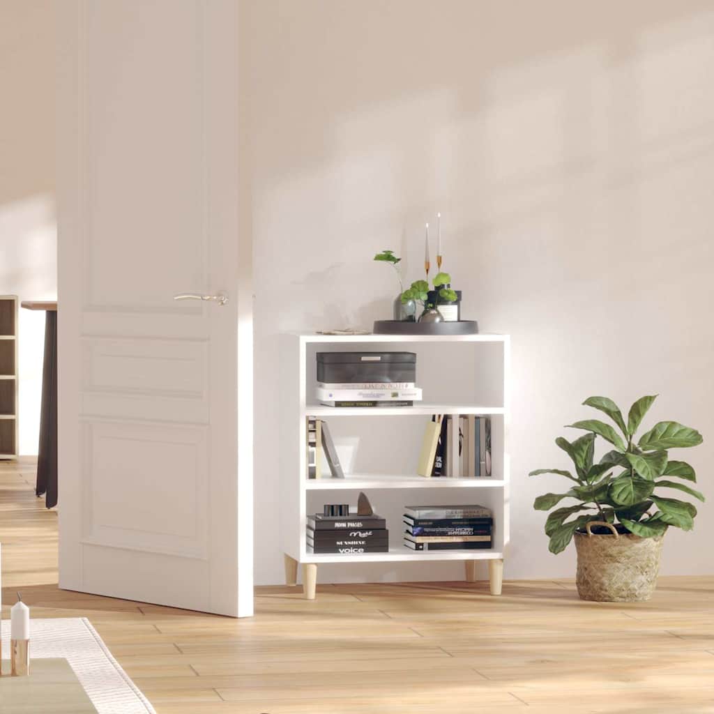806049 vidaXL Sideboard White 57x35x70 cm Engineered Wood