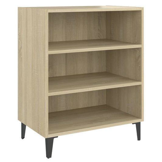 806061 vidaXL Sideboard Sonoma Oak 57x35x70 cm Engineered Wood
