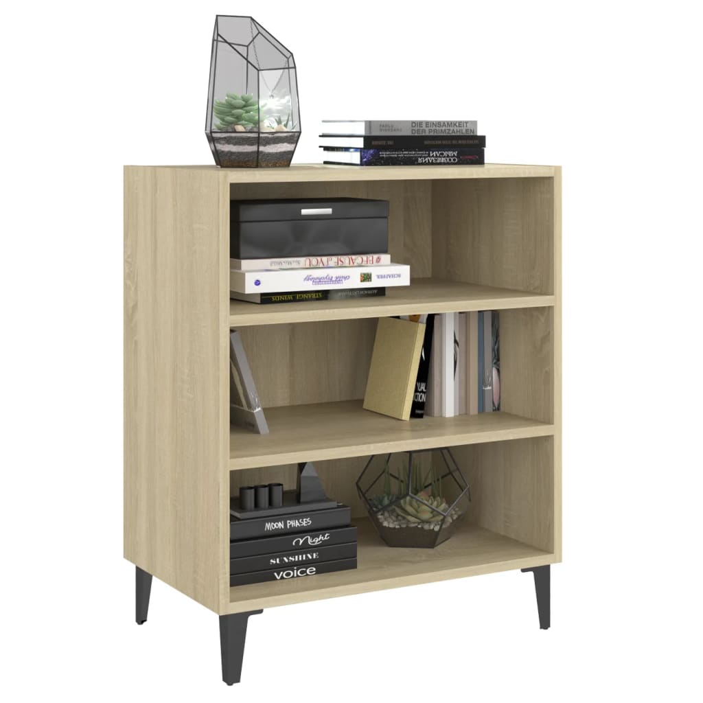 Sideboard | Sonoma Oak | Engineered Wood, Metal | 57 x 35 x 70 cm