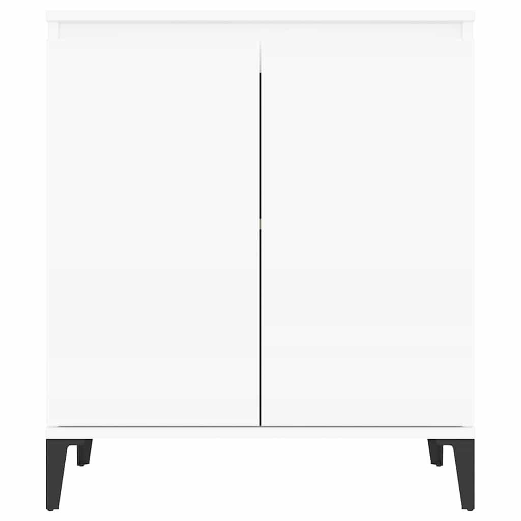 806076 vidaXL Sideboard White 60x35x70 cm Engineered Wood