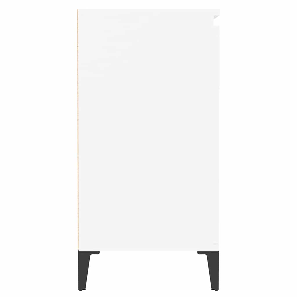 806076 vidaXL Sideboard White 60x35x70 cm Engineered Wood