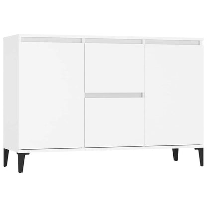 806112 vidaXL Sideboard White 102x35x70 cm Engineered Wood