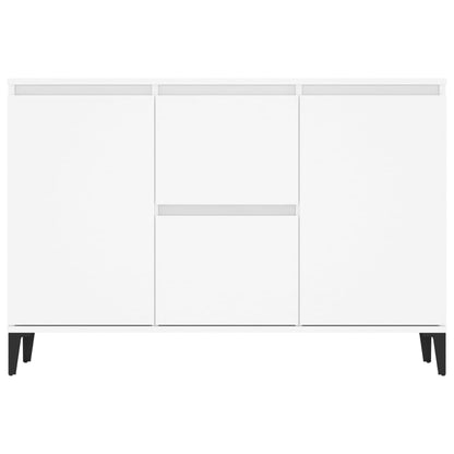 Sideboard White 102x35x70 cm Engineered Wood