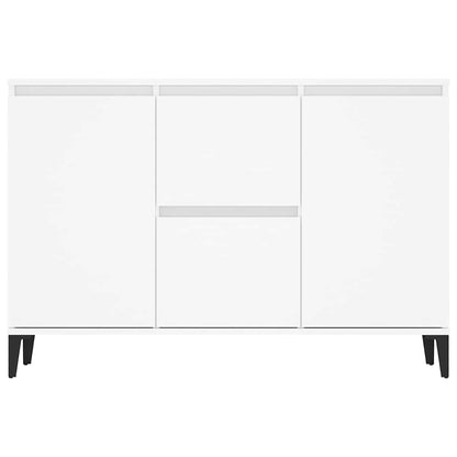 806112 vidaXL Sideboard White 102x35x70 cm Engineered Wood