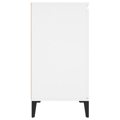 Sideboard White 102x35x70 cm Engineered Wood