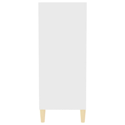 Sideboard White 57x35x90 cm Engineered Wood