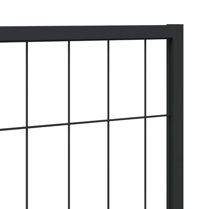 Animal Cage without Door Black 300 x 100 x 70 cm Steel