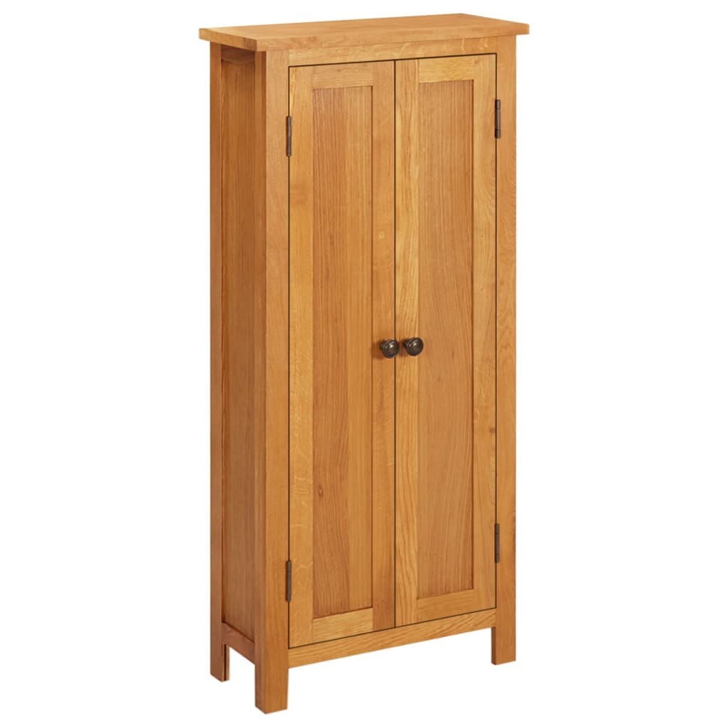 Storage Cabinet | Light Oak | Solid Oak Wood, MDF Veneer | Medium