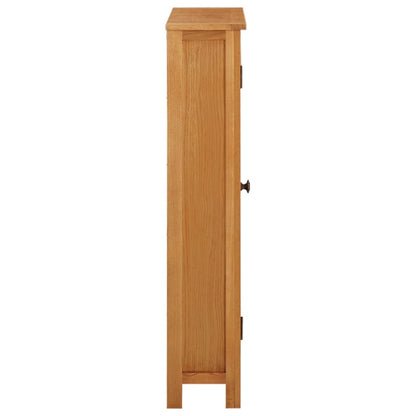 Storage Cabinet | Light Oak | Solid Oak Wood, MDF Veneer | Medium