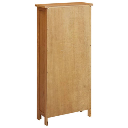 Storage Cabinet | Light Oak | Solid Oak Wood, MDF Veneer | Medium