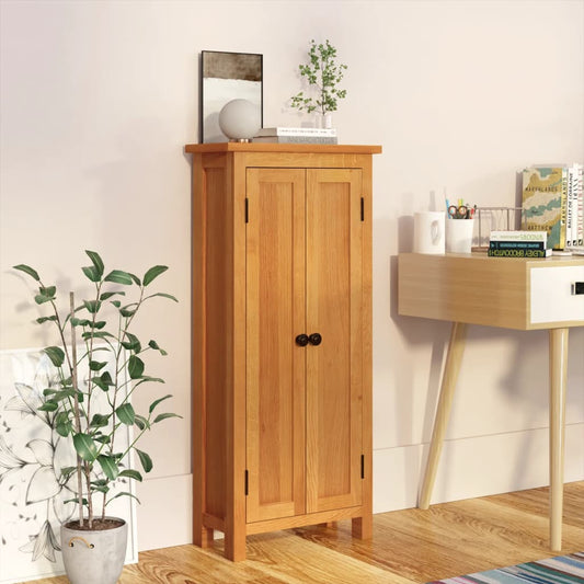 Storage Cabinet | Light Oak | Solid Oak Wood, MDF Veneer | Medium