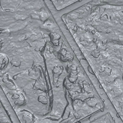 3D Wallpaper Bricks Self-adhesive 20 pcs Anthracite