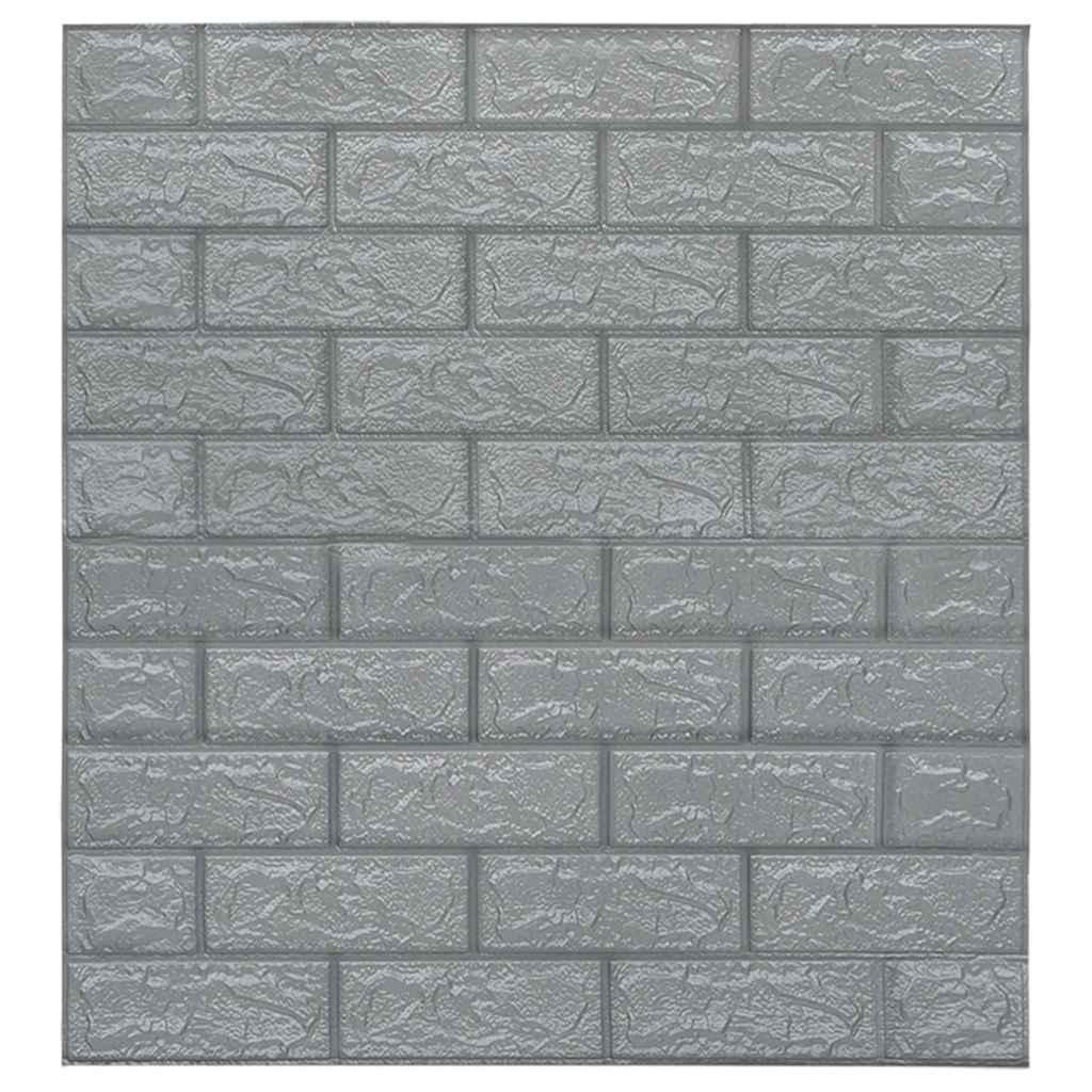 Wallpaper | Set of 40 | Anthracite | PE foam | Large | Wallpaper