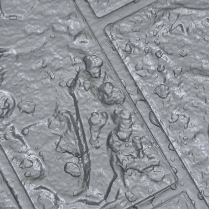 Wallpaper | Set of 40 | Anthracite | PE foam | Large | Wallpaper