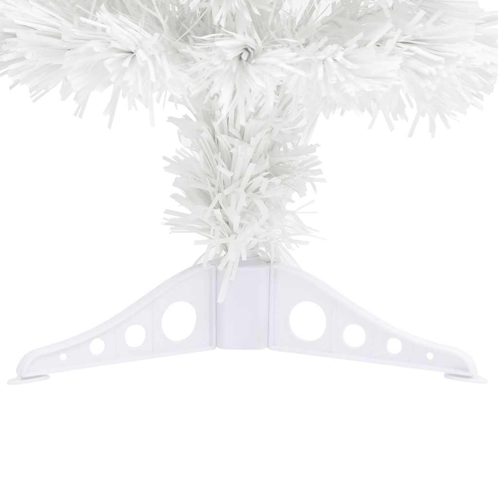 Artificial Pre-lit Christmas Tree White 64 cm Fibre Optic