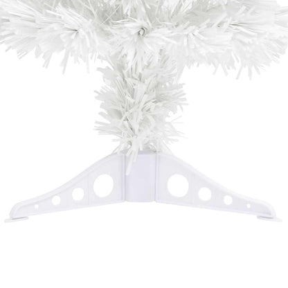 Artificial Pre-lit Christmas Tree White 64 cm Fibre Optic