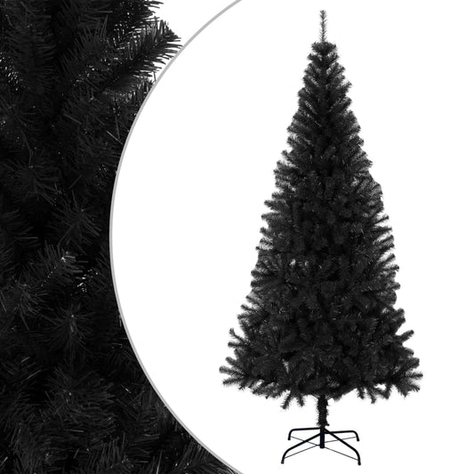 Artificial Christmas Tree | Black | PVC, steel | Large | Durable