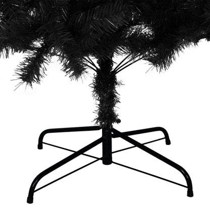 Artificial Christmas Tree | Black | PVC, steel | Large | Durable