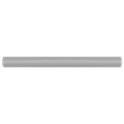 Mesh Screen Aluminium 80x1000 cm Silver