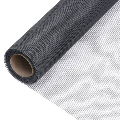 Mesh Screen Fiberglass 100x2000 cm Grey