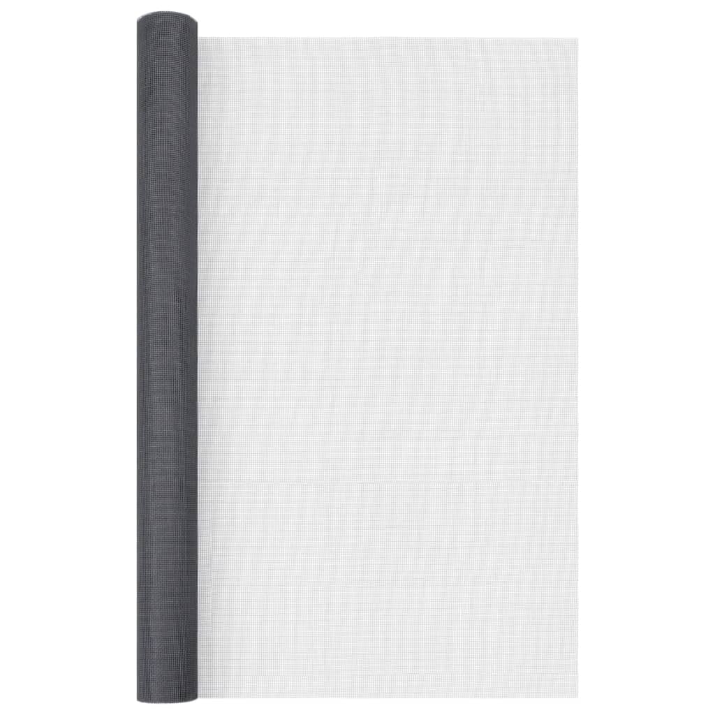 Mesh Screen Fiberglass 100x2000 cm Grey
