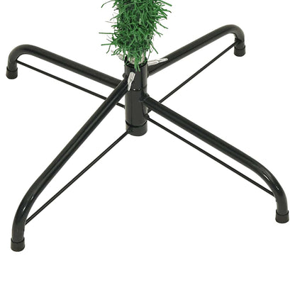 Upside-down Artificial Christmas Tree with Stand Green 240 cm