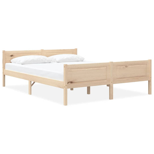 Bed Frame | Pine | Solid pinewood, plywood | Double | Bed Frame