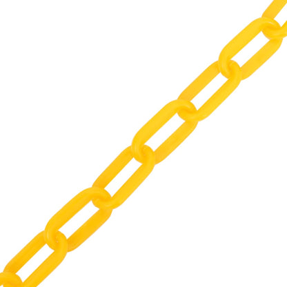 Warning Chain Yellow 100 m Ø6 mm Plastic