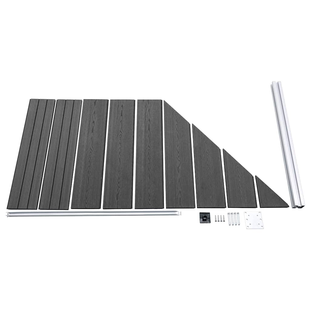 Fence Panel Set WPC 792x