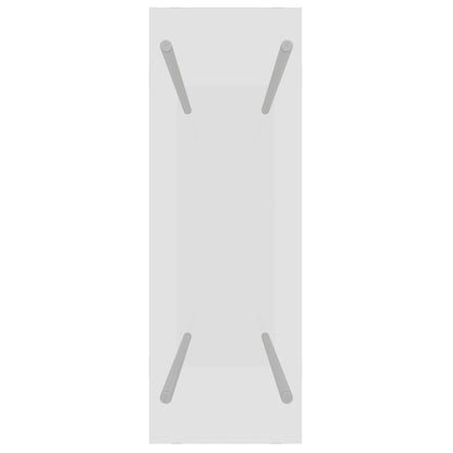 Firewood Rack Transparent 80x35x100 cm Tempered Glass