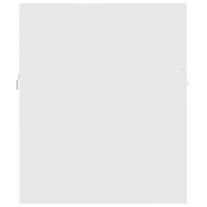 Bathroom Furniture Set White Engineered Wood