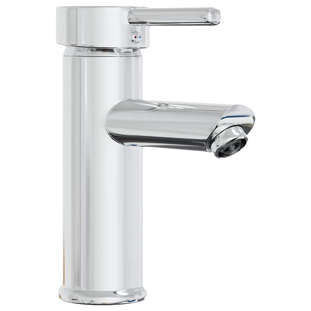 Sink Cabinet with Built-in Basin White Engineered Wood