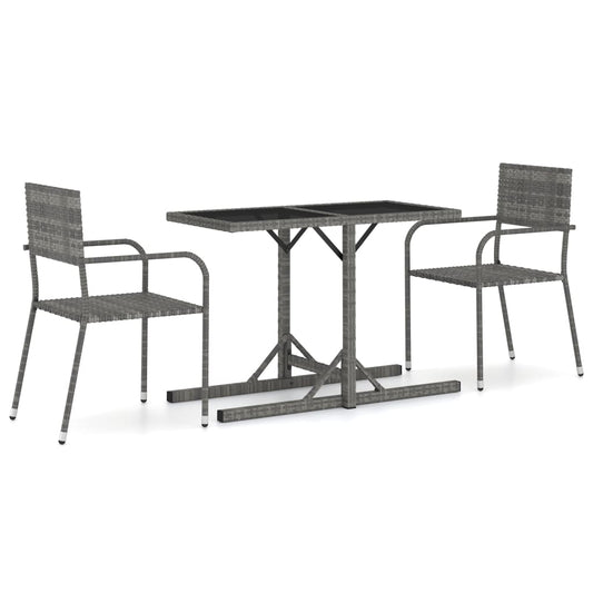 Dining Set | Anthracite, Grey