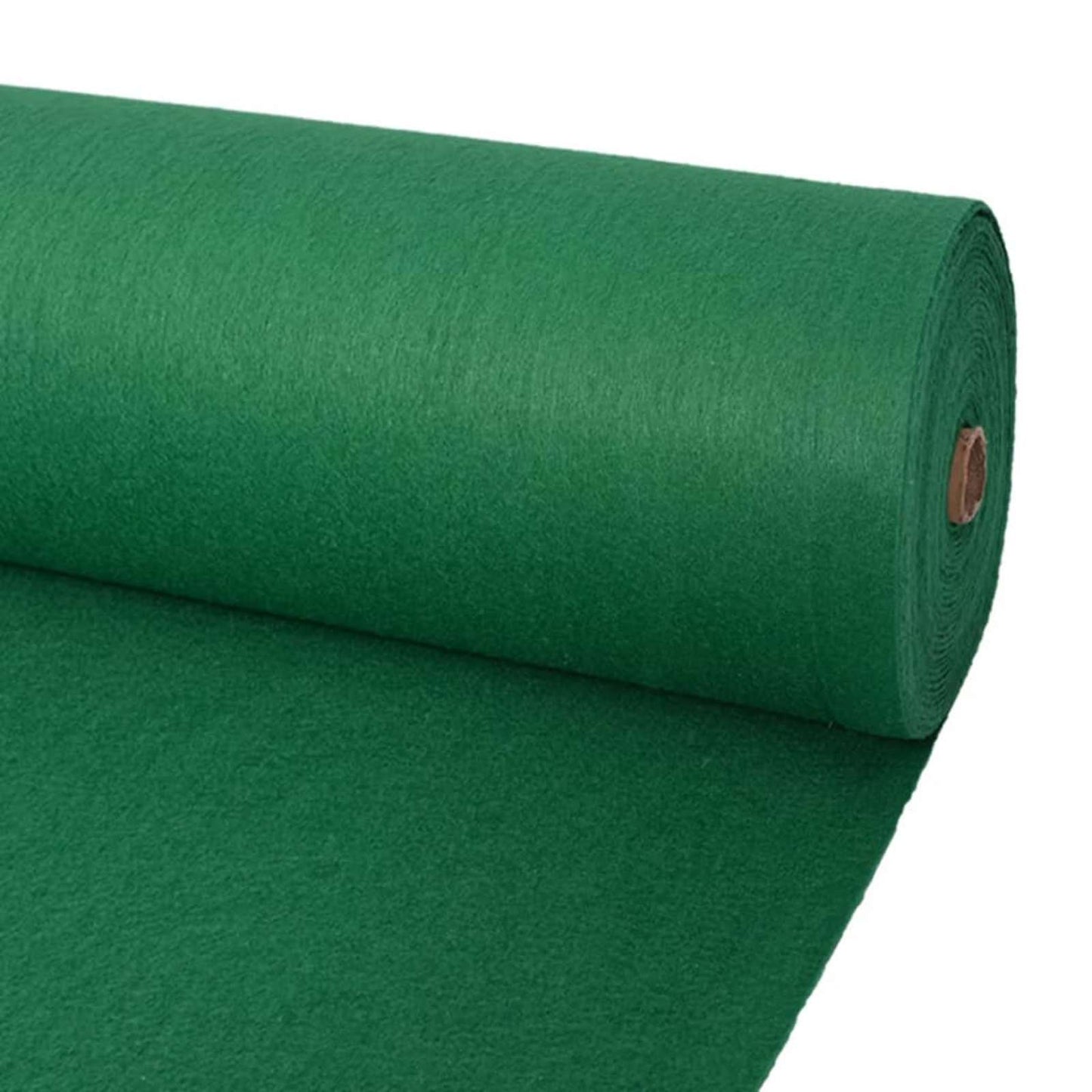 Carpet Plain Green 1.2 x 12 m Polyester