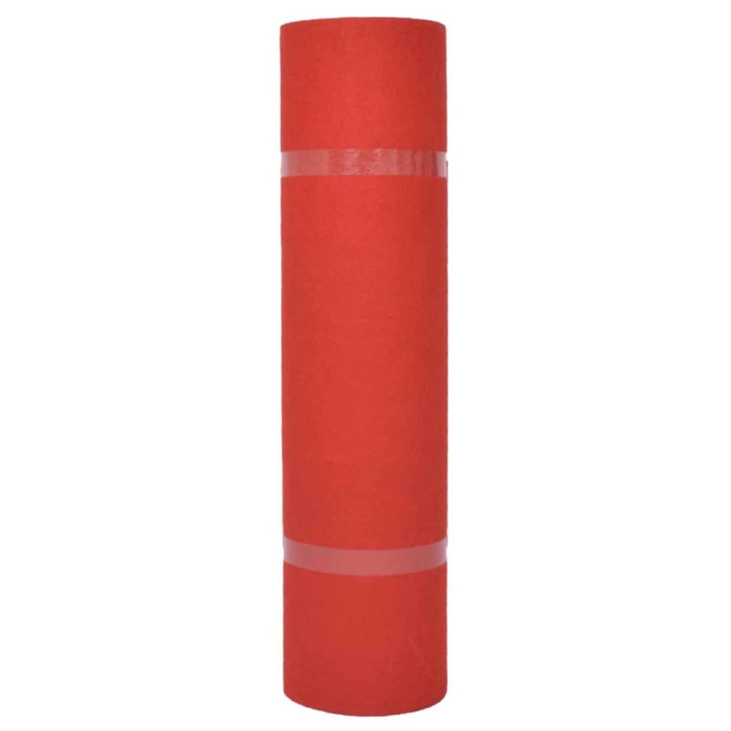Carpet Plain Red 1.2 x 12 m Polyester
