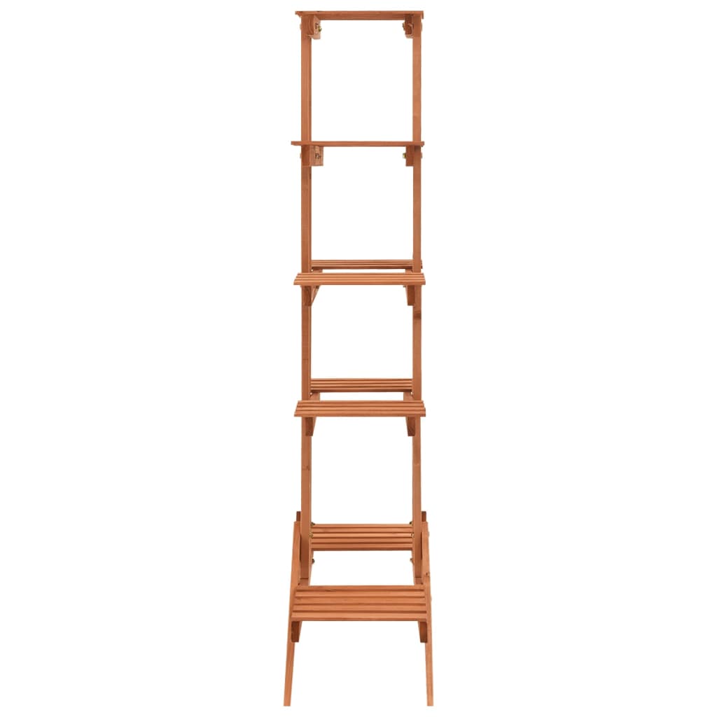 Plant Stand 83x25x132 cm Solid Firwood