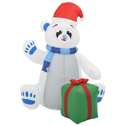 Christmas Inflatable Polar Bear LED Indoor and Outdoor 1,8 m