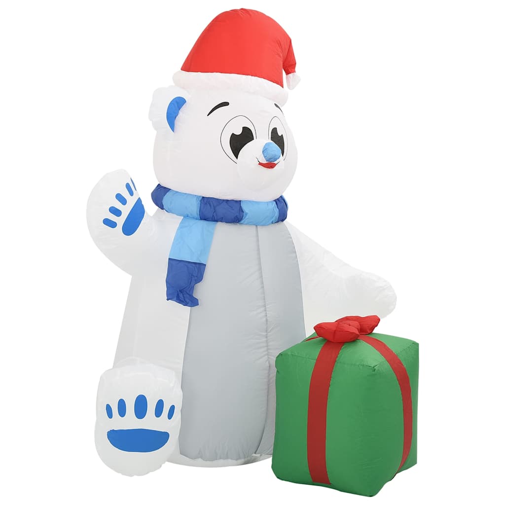 Christmas Inflatable Polar Bear LED Indoor and Outdoor 1,8 m