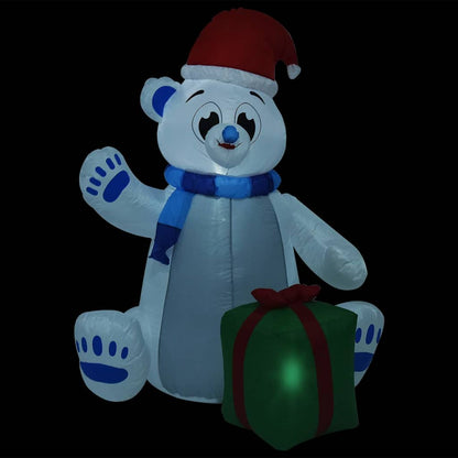 Christmas Inflatable Polar Bear LED Indoor and Outdoor 1,8 m