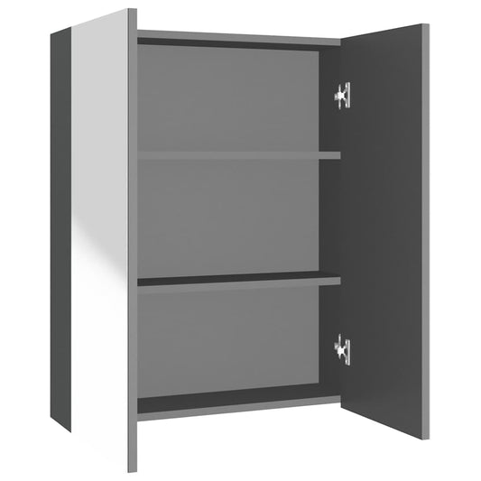 Mirror Cabinet | Anthracite | MDF with Melamine surface and Glass