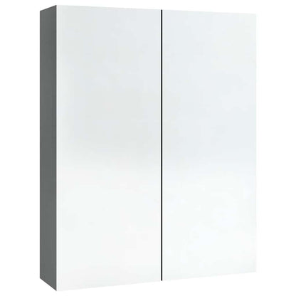 Mirror Cabinet | Anthracite | MDF with Melamine surface and Glass
