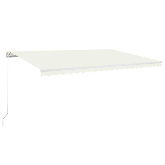 Retractable Awning | Cream, White