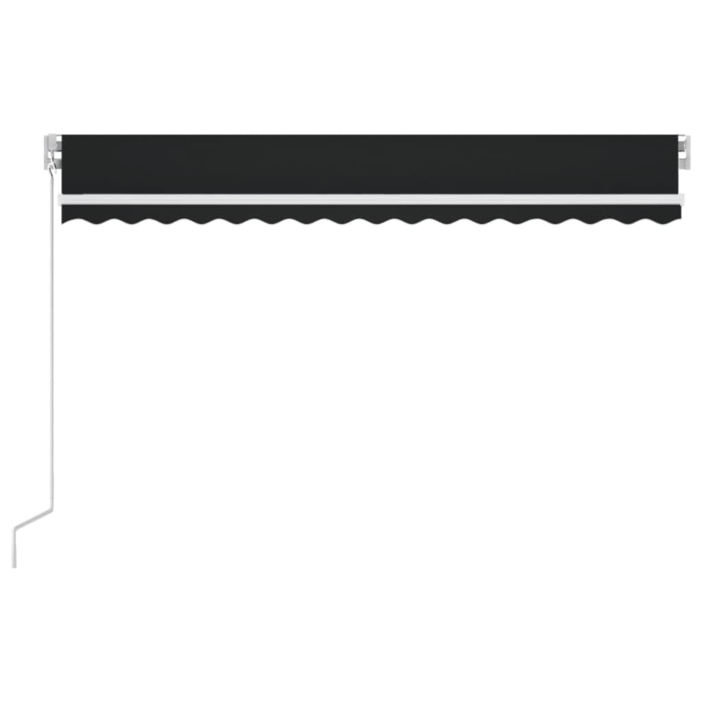 Manual Retractable Awning 450x350 cm Anthracite