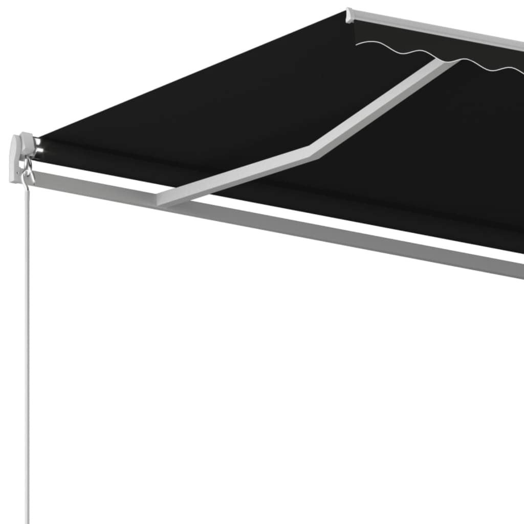 Manual Retractable Awning 450x350 cm Anthracite