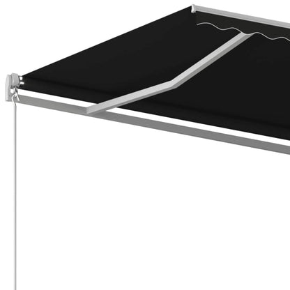 Manual Retractable Awning 450x350 cm Anthracite