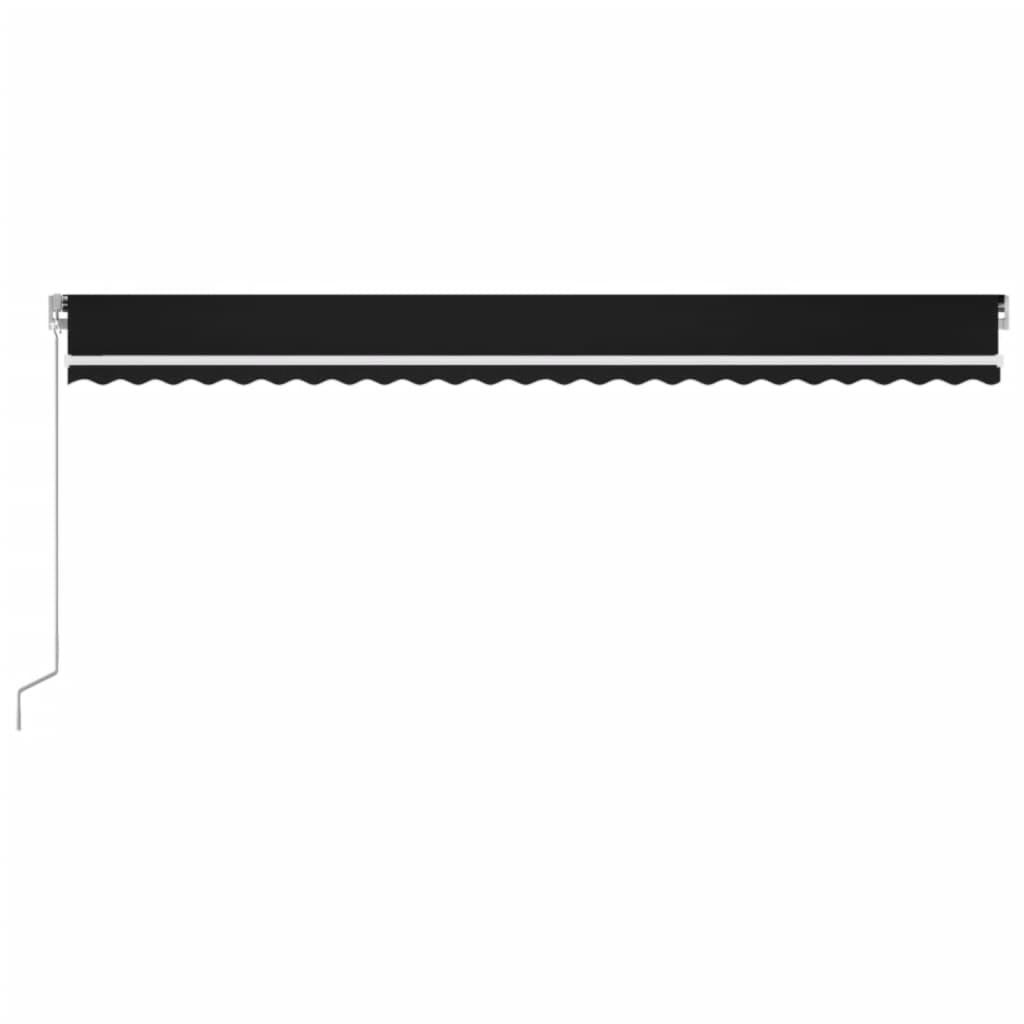 Retractable Awning | Anthracite | Powder-coated aluminium | Large
